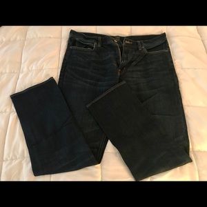 Men’s J.CREW Sutton style jeans size 35x32